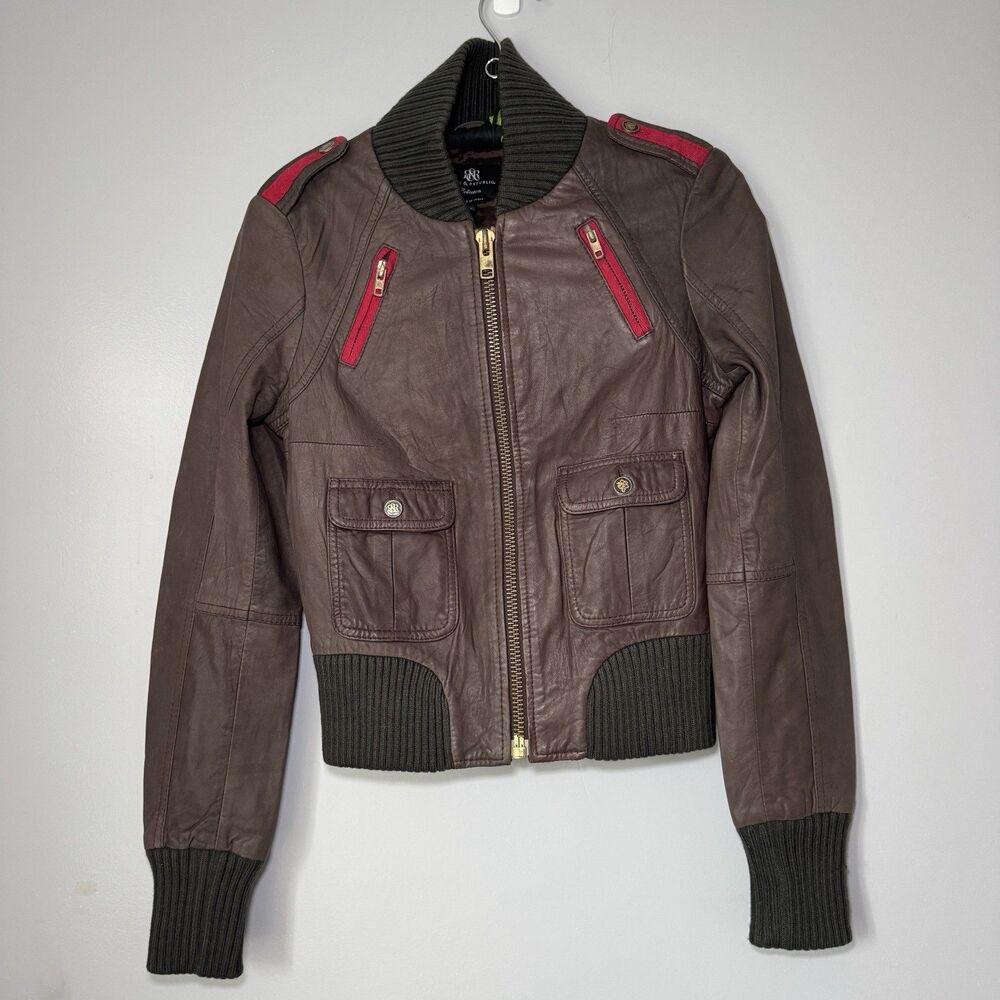 Rare Vintage Rock Republic Cropped Cargo Moto Jacket Patchwork Sz S Fall Grunge